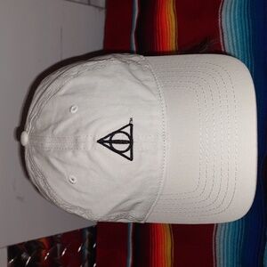 Harry Potter Deathly Hallows Baseball Cap Embroidered Cotton Adjustable Dad Hat